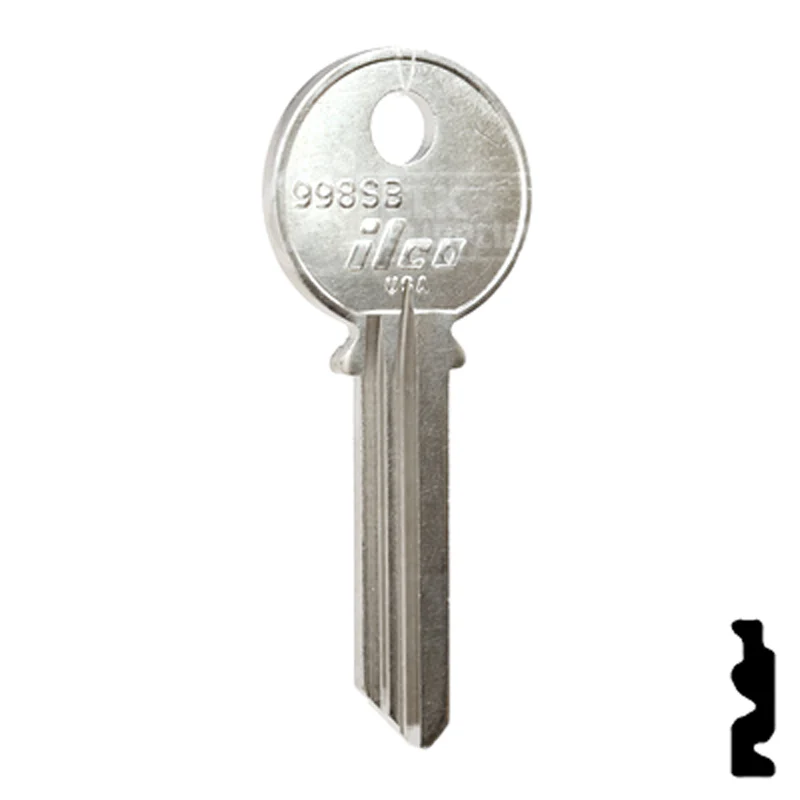 Uncut Key Blank | Yale | 998SB - Image 3