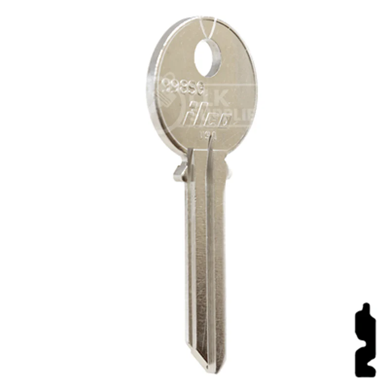 Uncut Key Blank | Yale | 998SG - Image 4