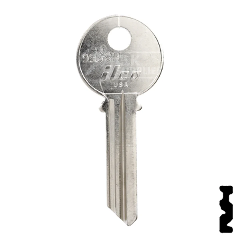 Uncut Key Blank | Yale | 998SH - Image 2