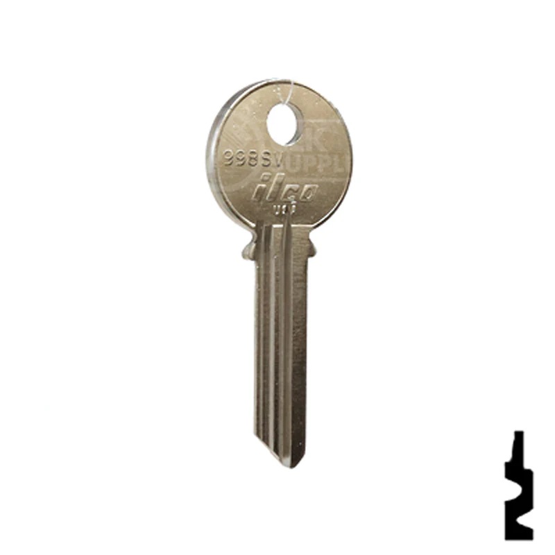Uncut Key Blank | Yale | 998SV - Image 3
