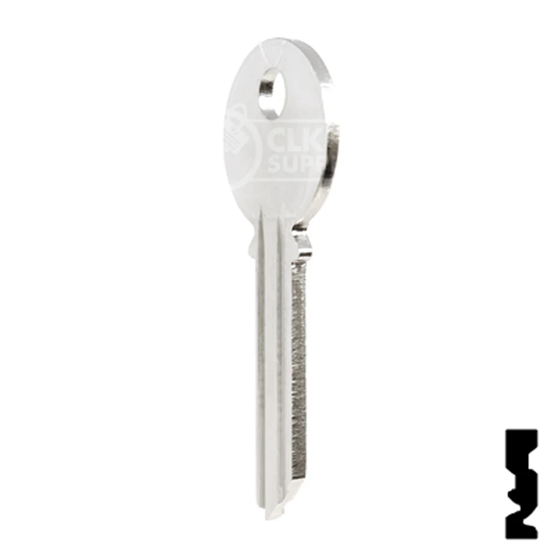 Uncut Key Blank | Yale | 998TF - Image 10