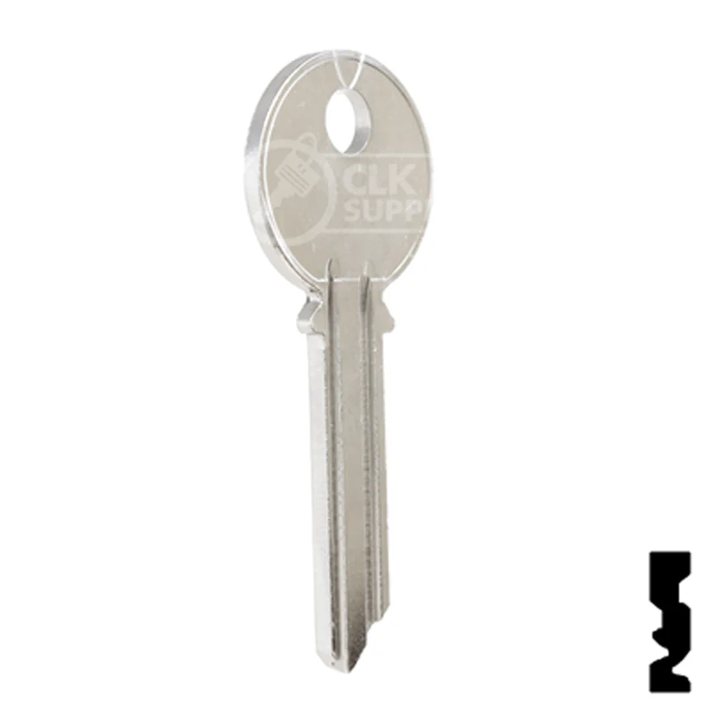 Uncut Key Blank | Yale | 998TF - Image 17