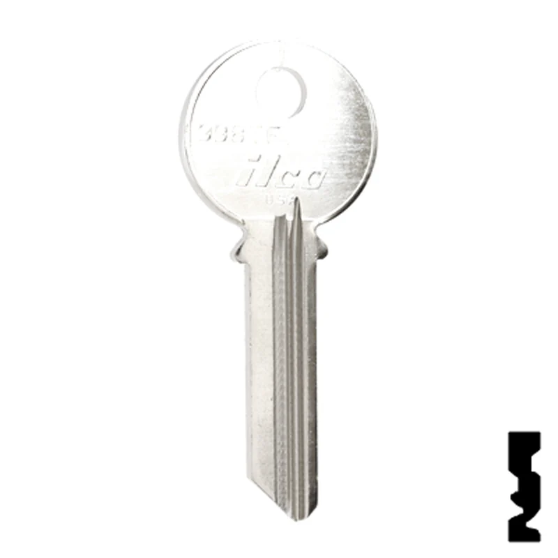 Uncut Key Blank | Yale | 998TF - Image 3