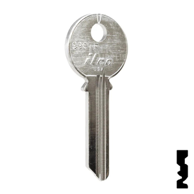 Uncut Key Blank | Yale | 998TF - Image 4