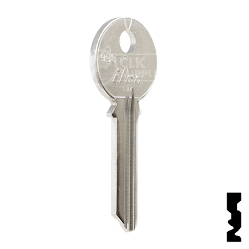 Uncut Key Blank | Yale | 998TF - Image 5