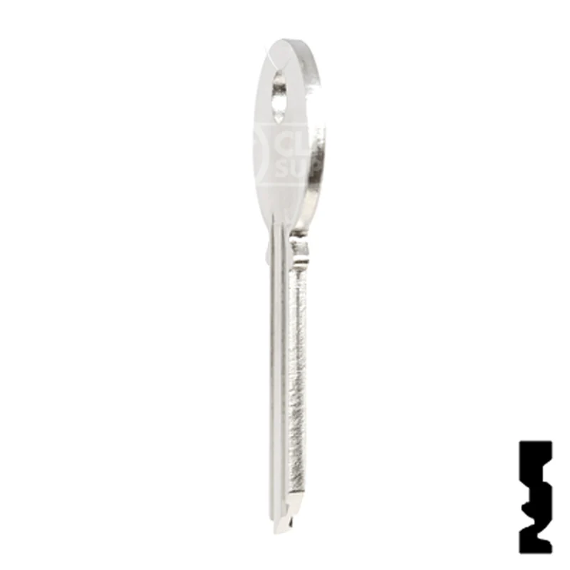 Uncut Key Blank | Yale | 998TF - Image 9