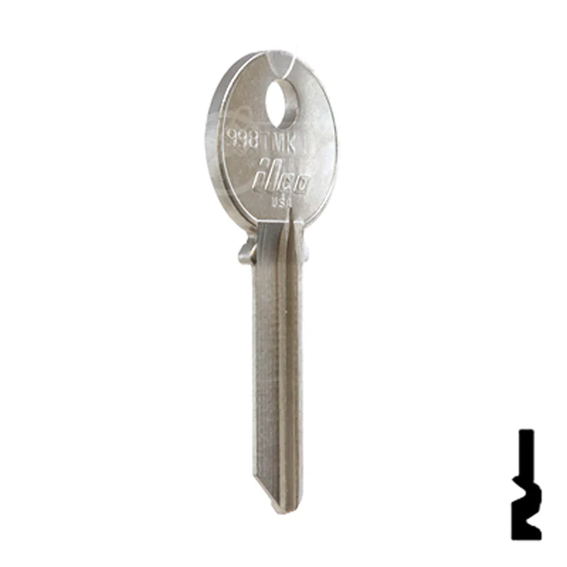 Uncut Key Blank | Yale | 998TMK - Image 5