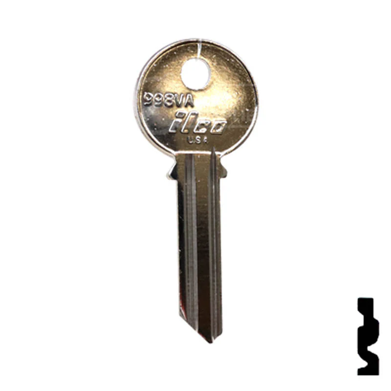 Uncut Key Blank | Yale | 998VA - Image 2