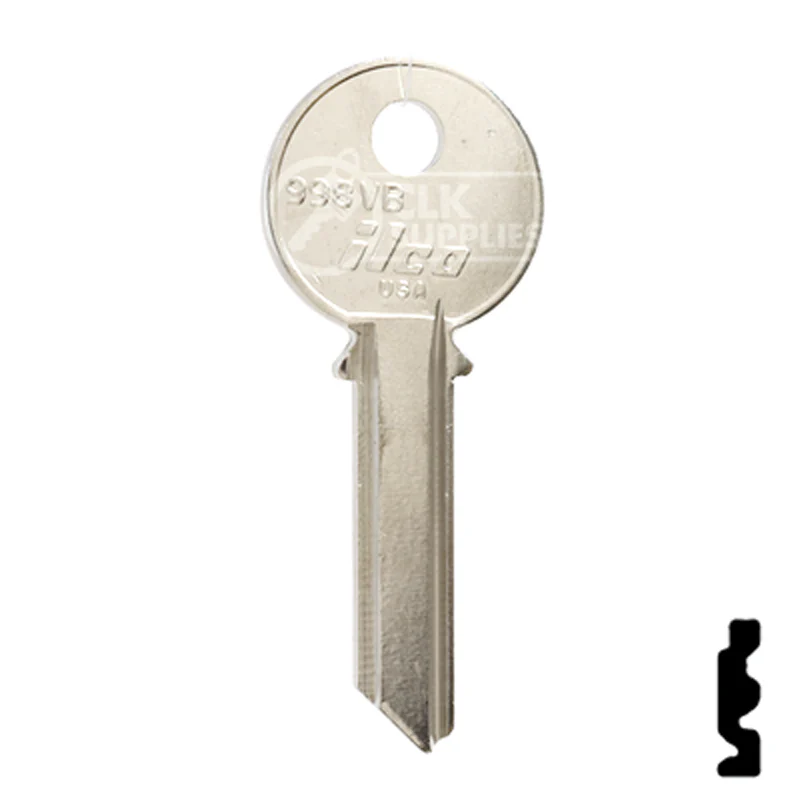 Uncut Key Blank | Yale | 998VB - Image 2