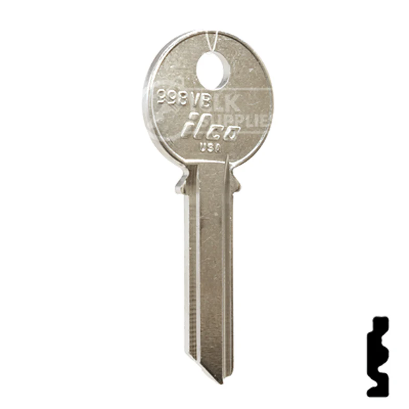 Uncut Key Blank | Yale | 998VB - Image 3