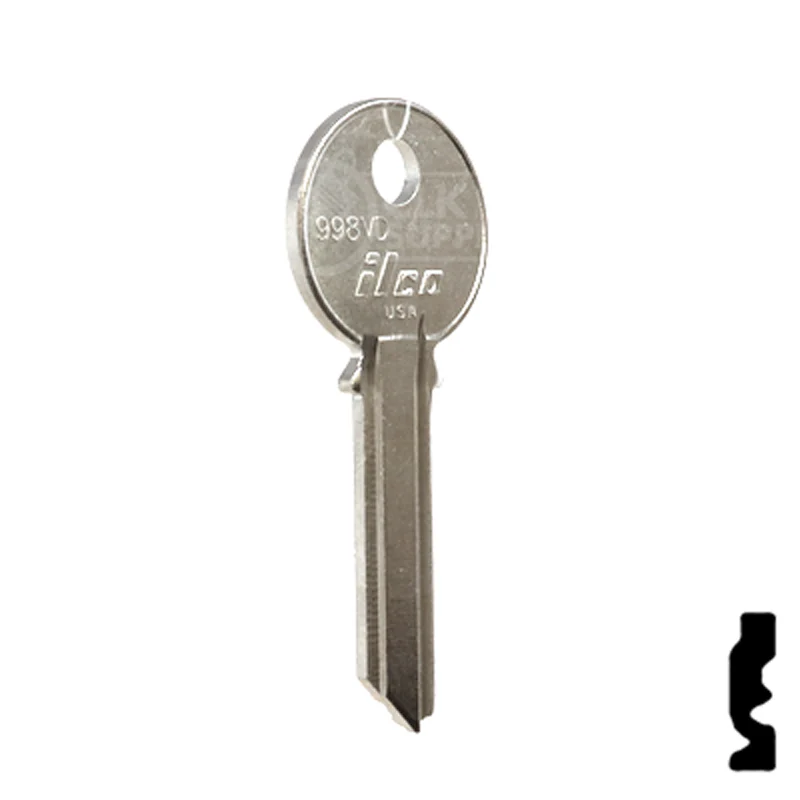 Uncut Key Blank | Yale | 998VD - Image 4