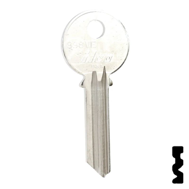 Uncut Key Blank | Yale | 998VE - Image 3