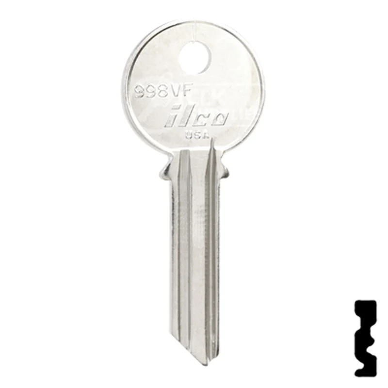 Uncut Key Blank | Yale | 998VF - Image 2