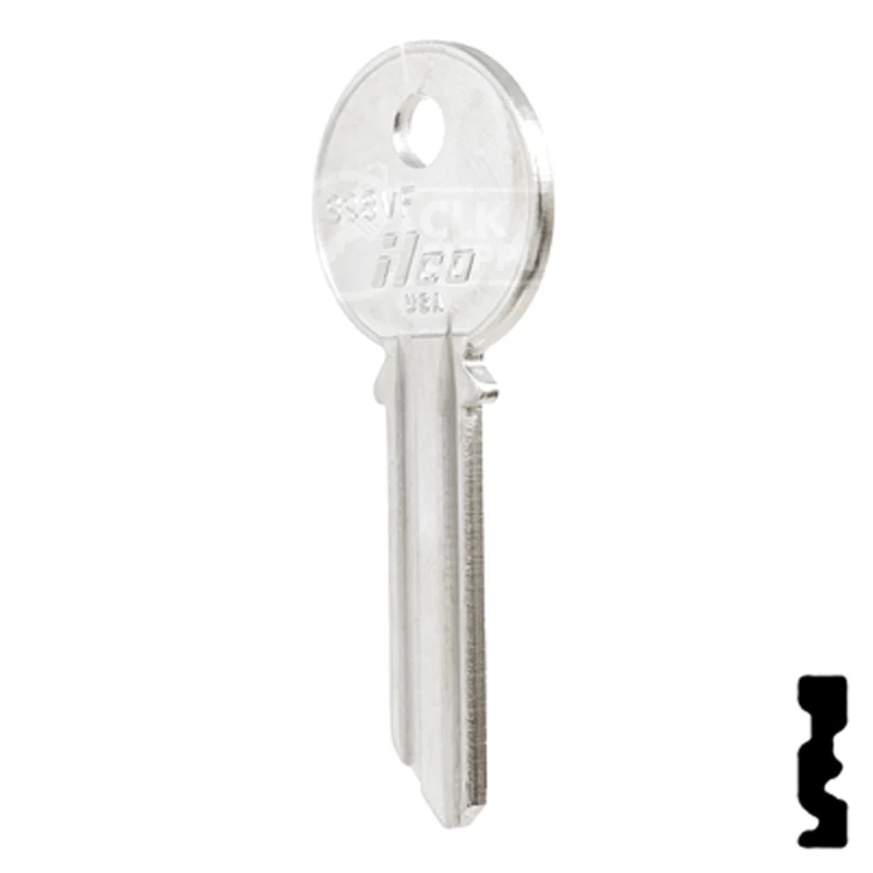 Uncut Key Blank | Yale | 998VF - Image 22