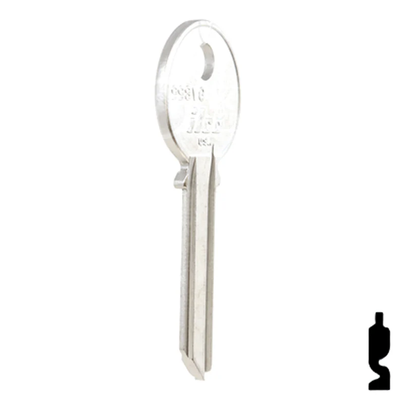 Uncut Key Blank | Yale | 998VG - Image 5