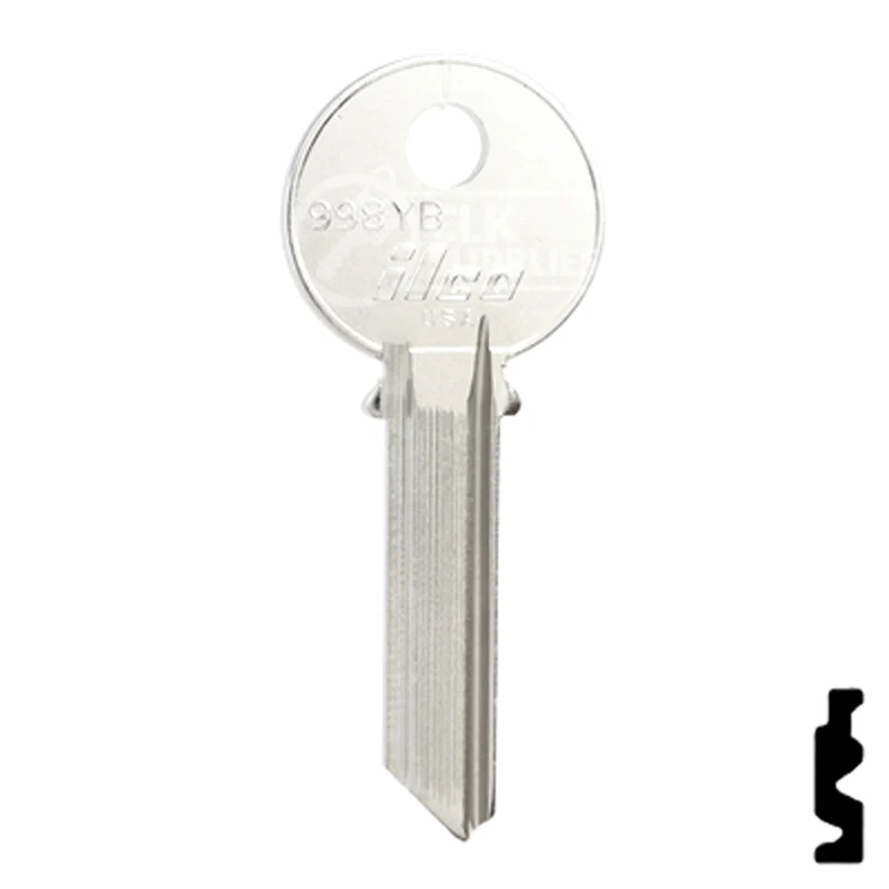 Uncut Key Blank | Yale | 998YB - Image 2