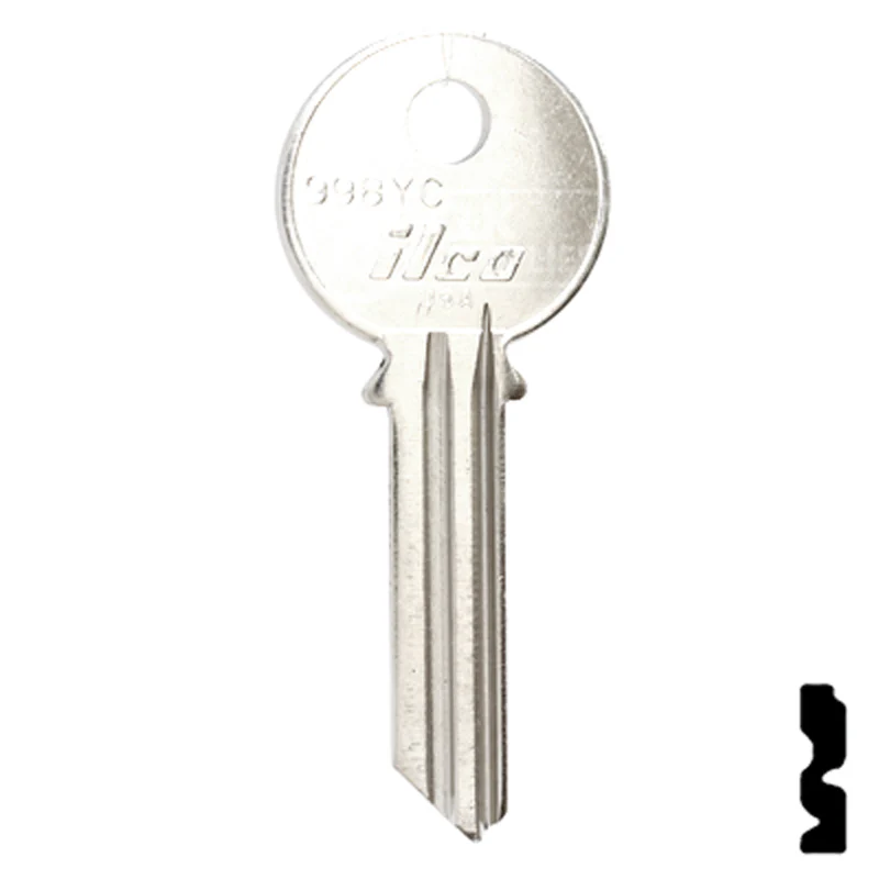 Uncut Key Blank | Yale | 998YC - Image 2