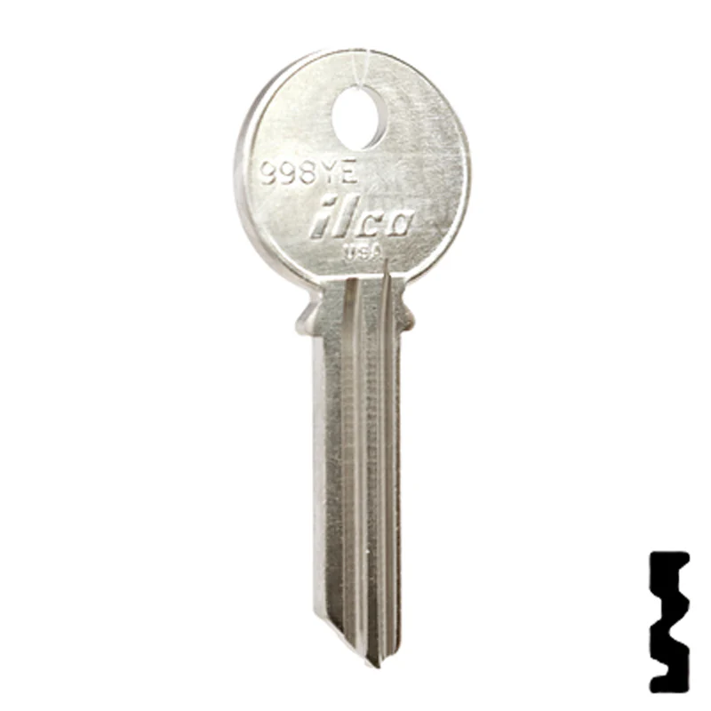 Uncut Key Blank | Yale | 998YE - Image 3
