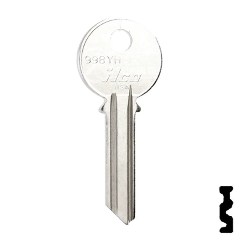 Uncut Key Blank | Yale | 998YH - Image 2
