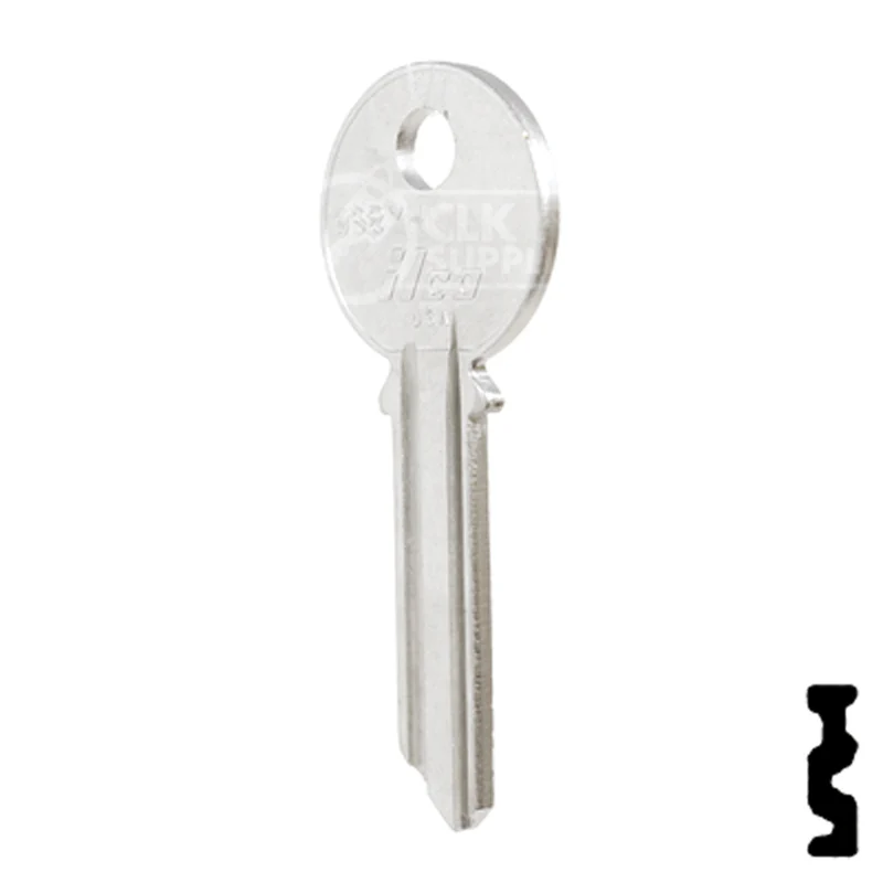 Uncut Key Blank | Yale | 998YH - Image 22