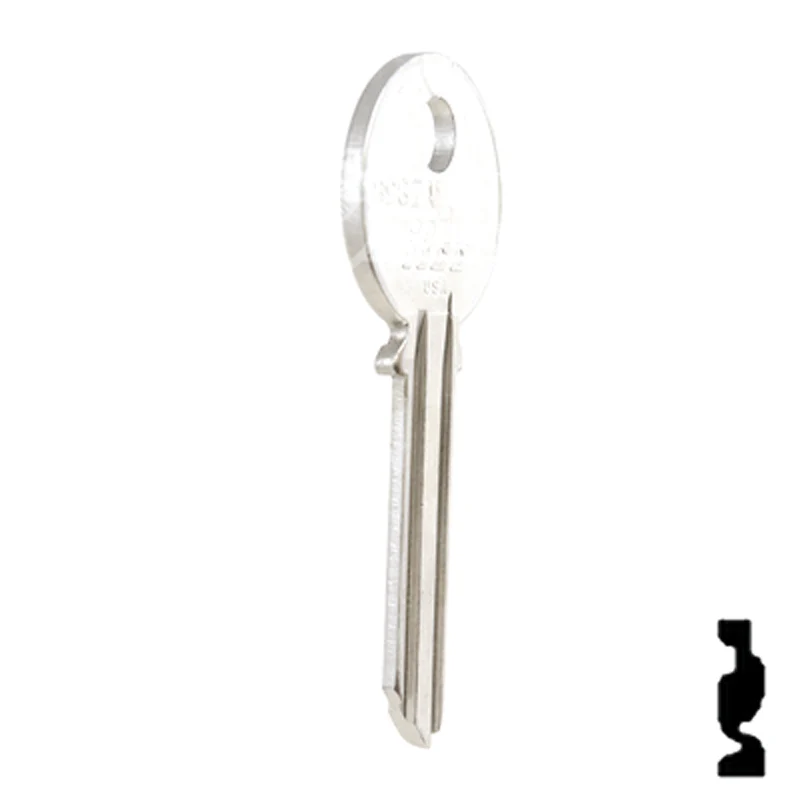 Uncut Key Blank | Yale | 998ZA - Image 5