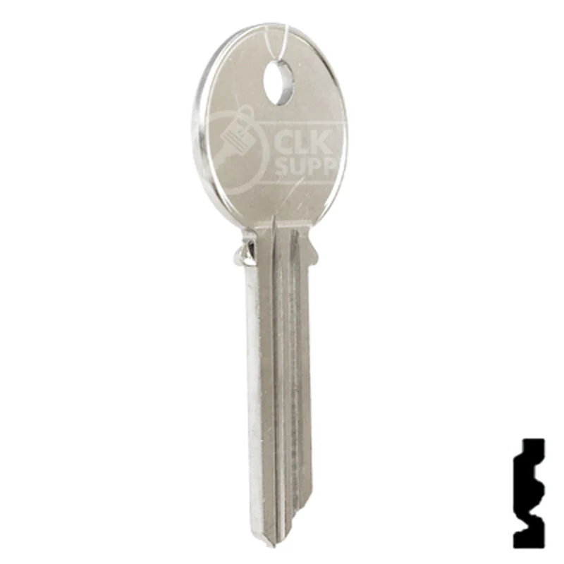 Uncut Key Blank | Yale | 998ZB - Image 17