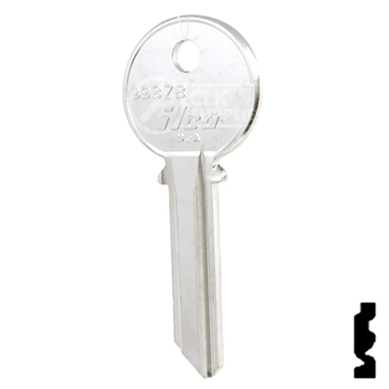 Uncut Key Blank | Yale | 998ZB - Image 24
