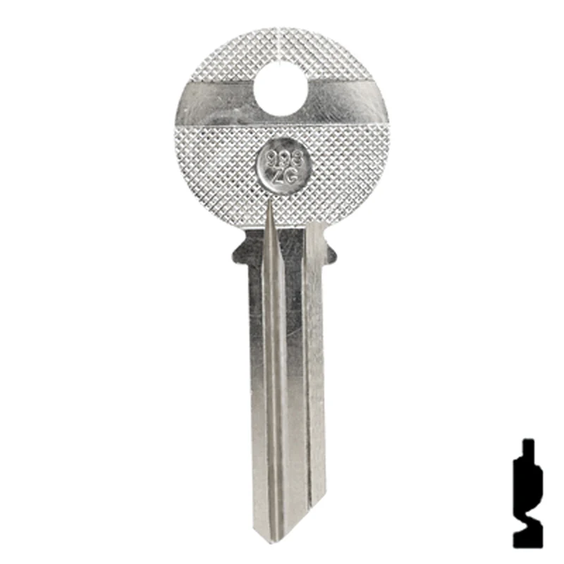 Uncut Key Blank | Yale | 998ZG - Image 14