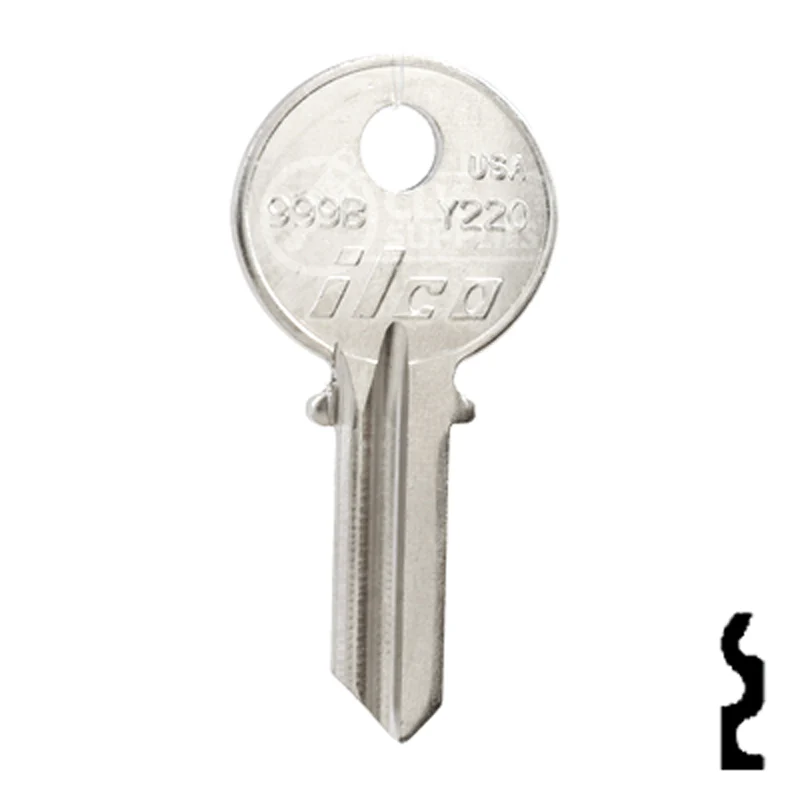 Uncut Key Blank | Yale | 999B - Image 2