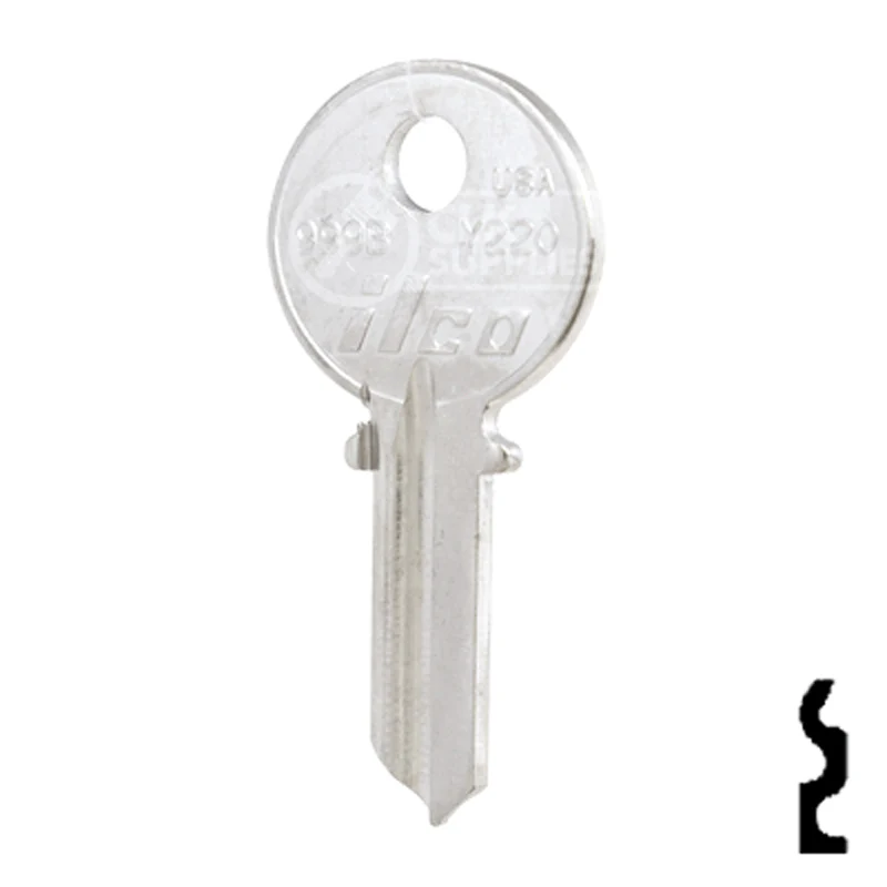 Uncut Key Blank | Yale | 999B - Image 23
