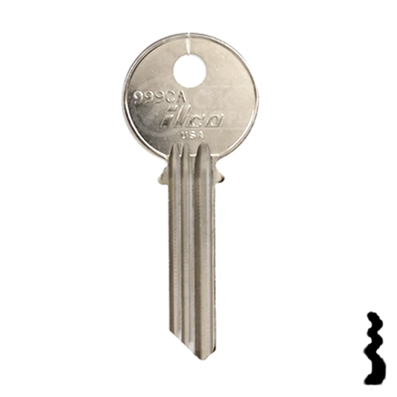 Uncut Key Blank | Yale | 999CA - Image 2