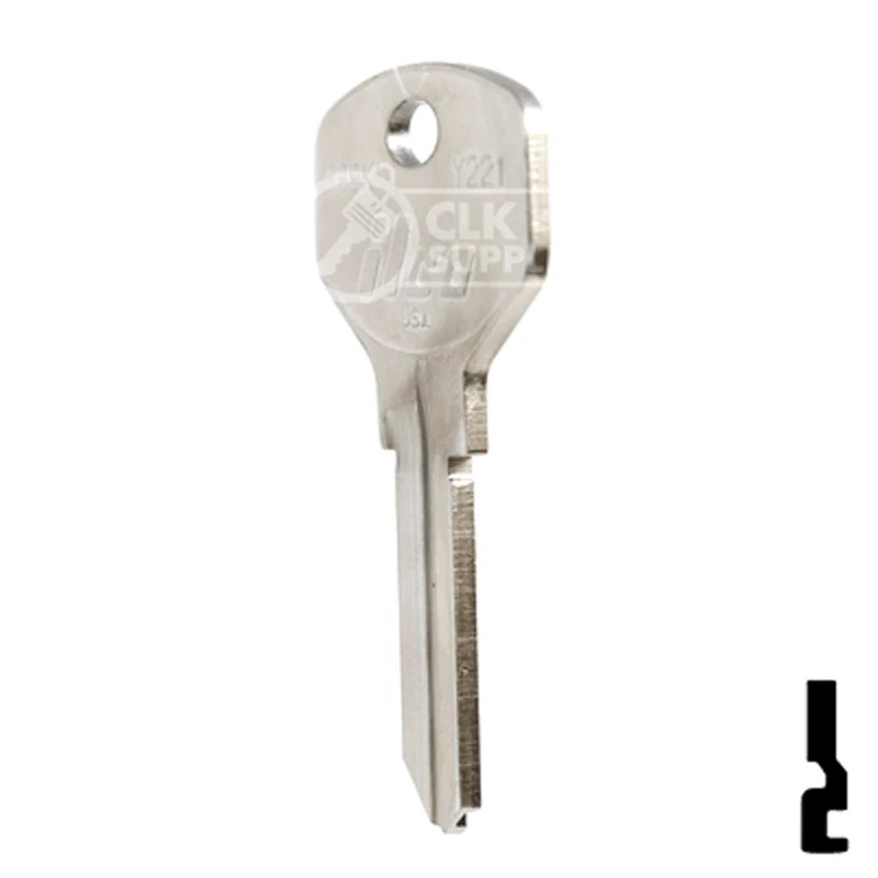 Uncut Key Blank | Yale | 999K1 - Image 21