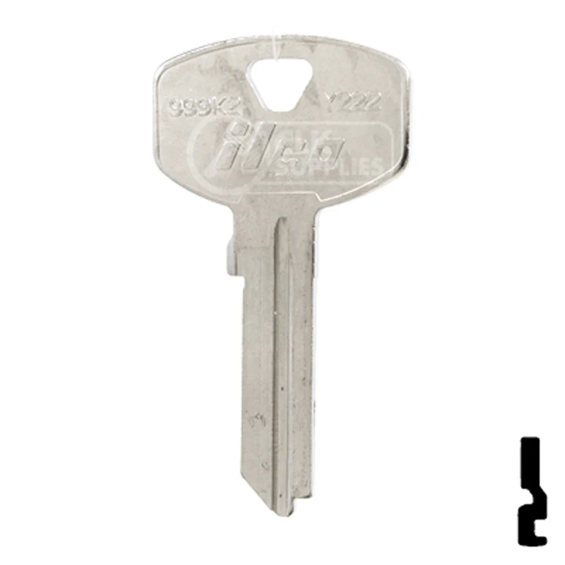 Uncut Key Blank | Yale | 999K2 - Image 24