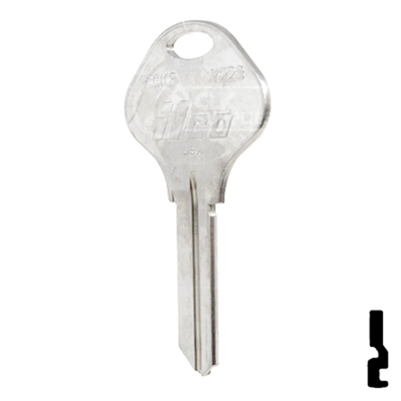 Uncut Key Blank | Yale | 999K3 - Image 23