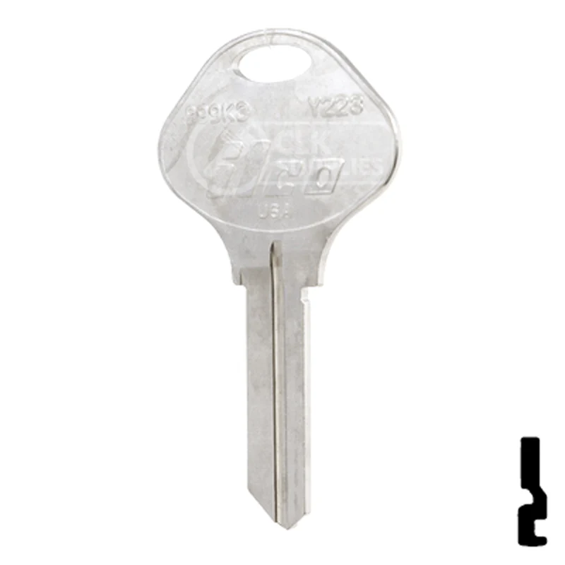 Uncut Key Blank | Yale | 999K3 - Image 24