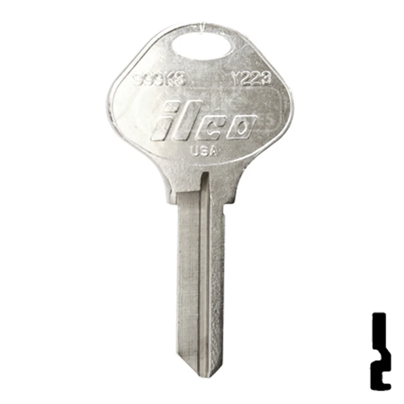 Uncut Key Blank | Yale | 999K3 - Image 3