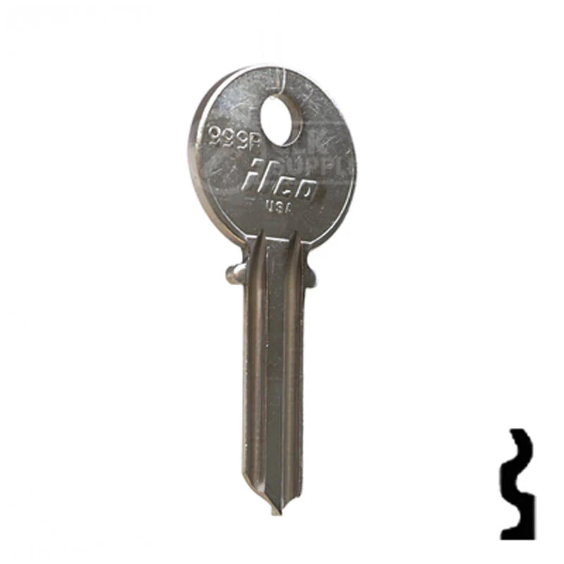 Uncut Key Blank | Yale | 999R - Image 4