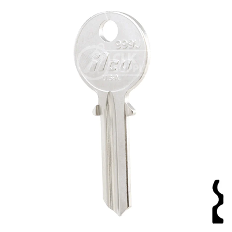 Uncut Key Blank | Yale | 999U - Image 23