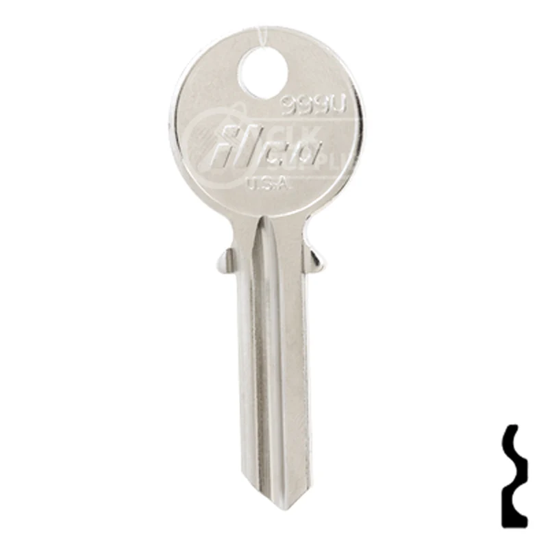 Uncut Key Blank | Yale | 999U - Image 24