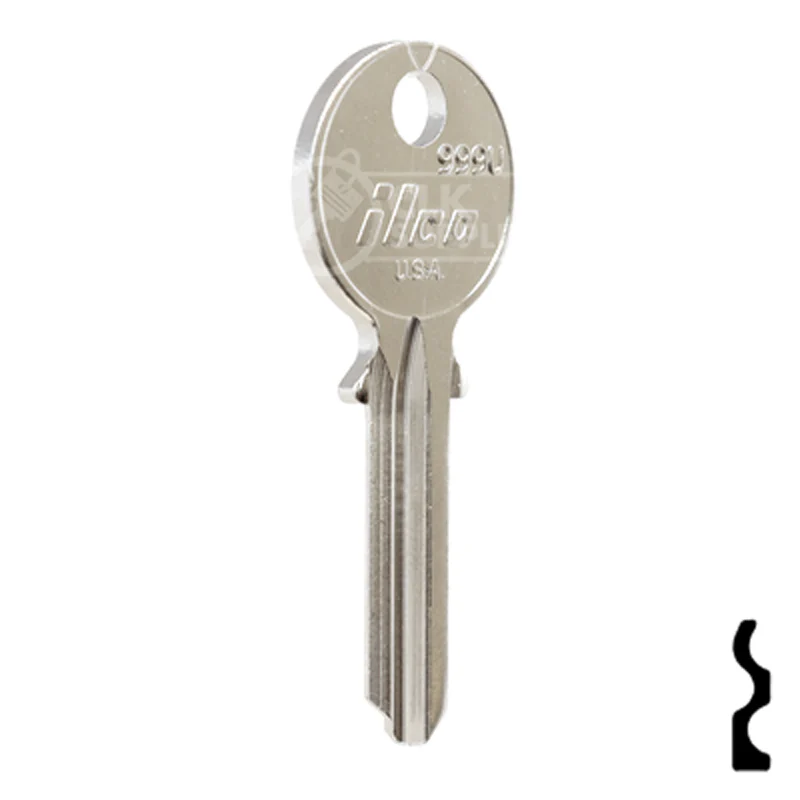 Uncut Key Blank | Yale | 999U - Image 4