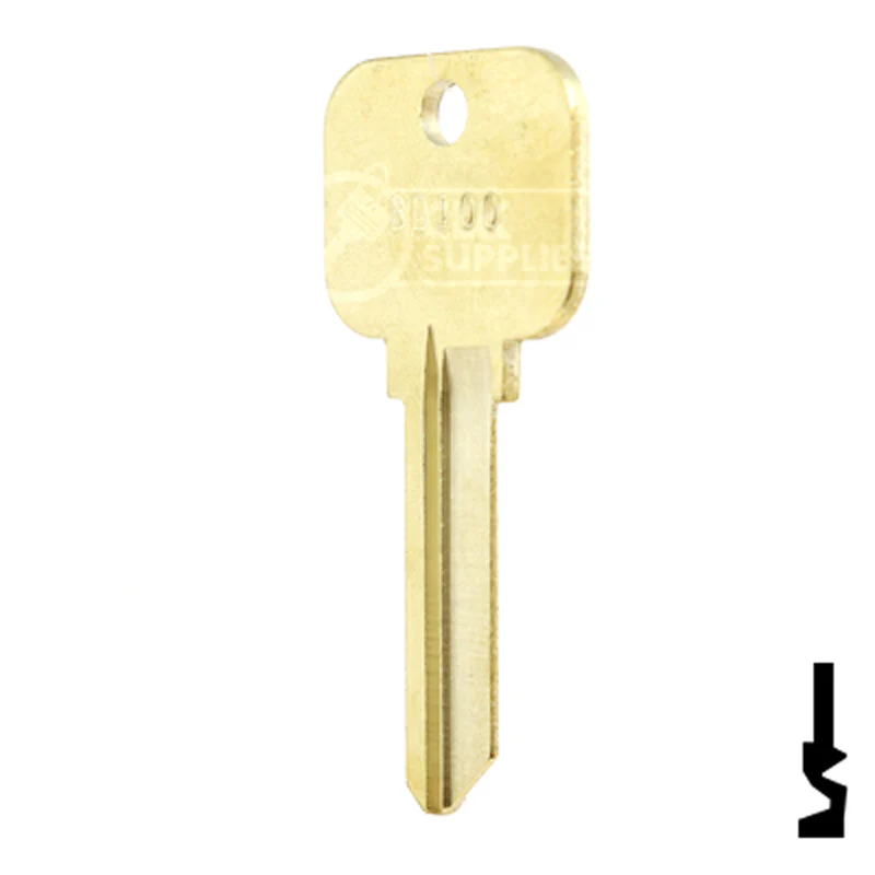 Uncut Key Blank | Yale | BD100 - Image 10