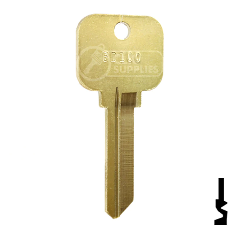 Uncut Key Blank | Yale | BD100 - Image 14