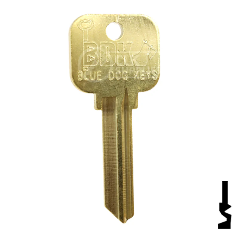Uncut Key Blank | Yale | BD100 - Image 2