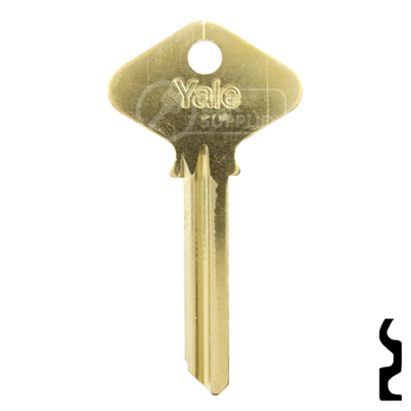 Uncut Key Blank | Yale | BD217