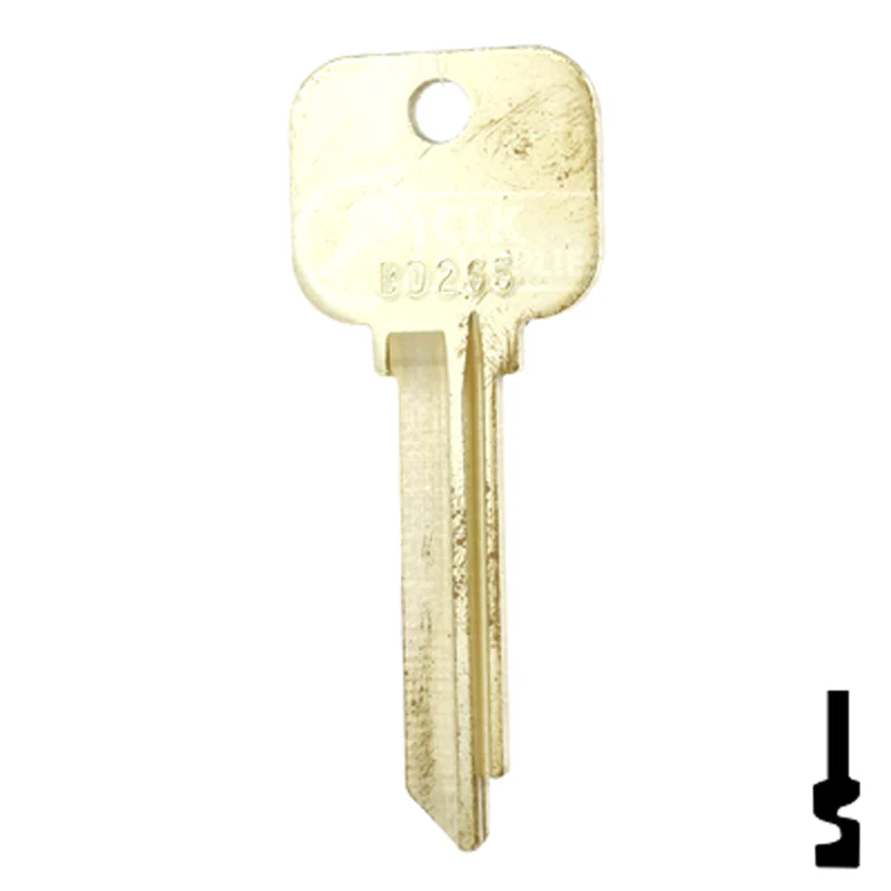 Uncut Key Blank | Yale | BD265 - Image 12