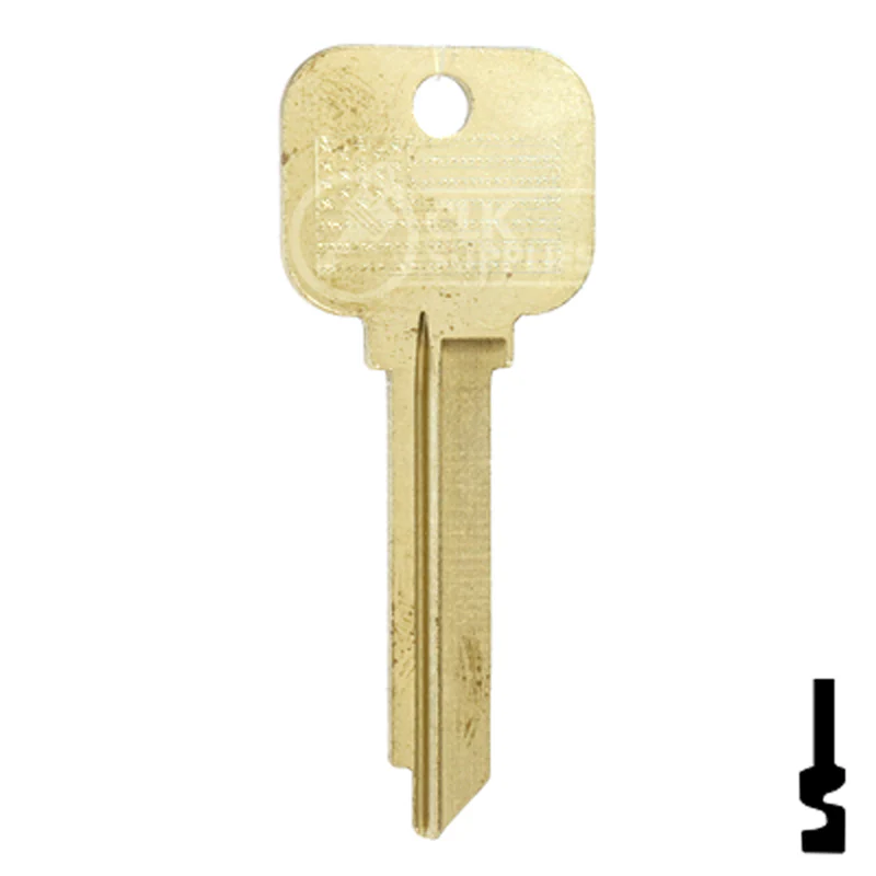 Uncut Key Blank | Yale | BD265 - Image 2