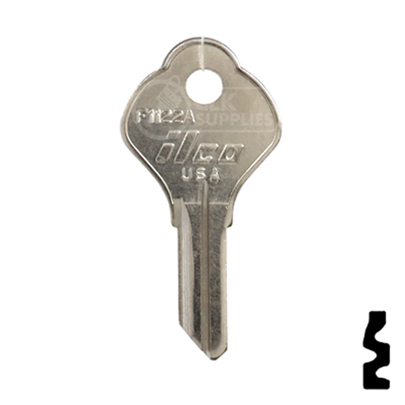 Uncut Key Blank | Yale | F1122A - Image 2