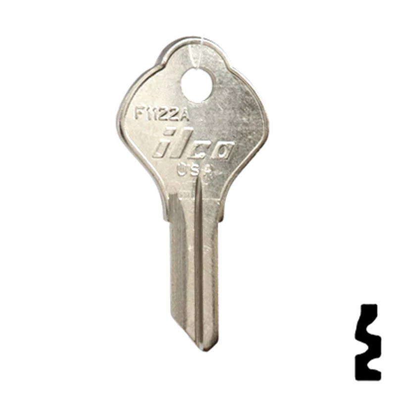 Uncut Key Blank | Yale | F1122A - Image 3