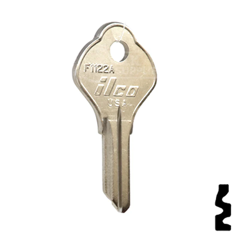 Uncut Key Blank | Yale | F1122A - Image 4