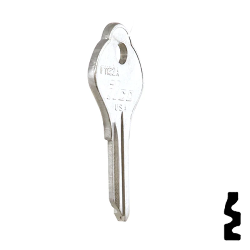 Uncut Key Blank | Yale | F1122A - Image 6